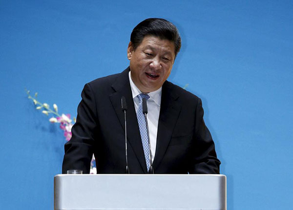 Key points of Xi's remarks on South China Sea in Singapore lecture