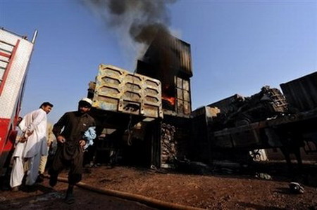 US, NATO supplies attacked in Pakistan
