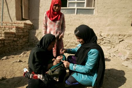 Afghanistan launches three-day polio vaccination