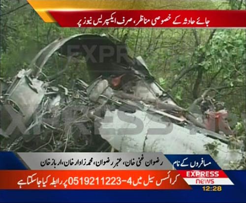 152 confirmed dead in plane crash in Islamabad