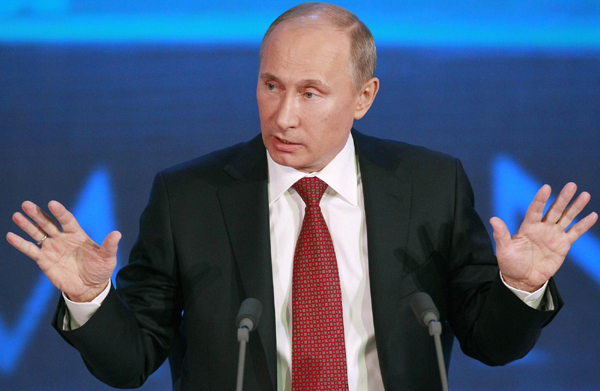 Putin: China-Russia ties at record high