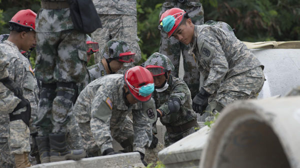 China, US armies end joint disaster exercise