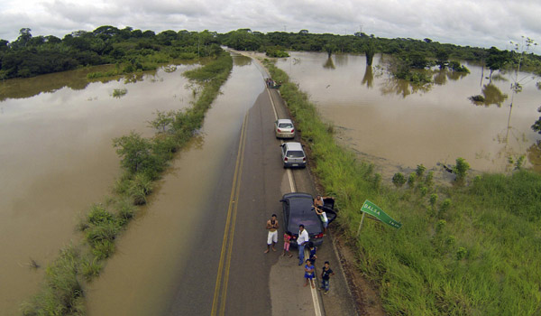 Floods displace 2,000 families in northern Brazil
