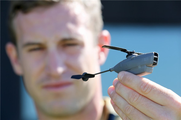 Smallest drone on display in Australia