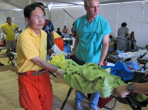 中国国际救援队4位花木兰:从没把自己当女人