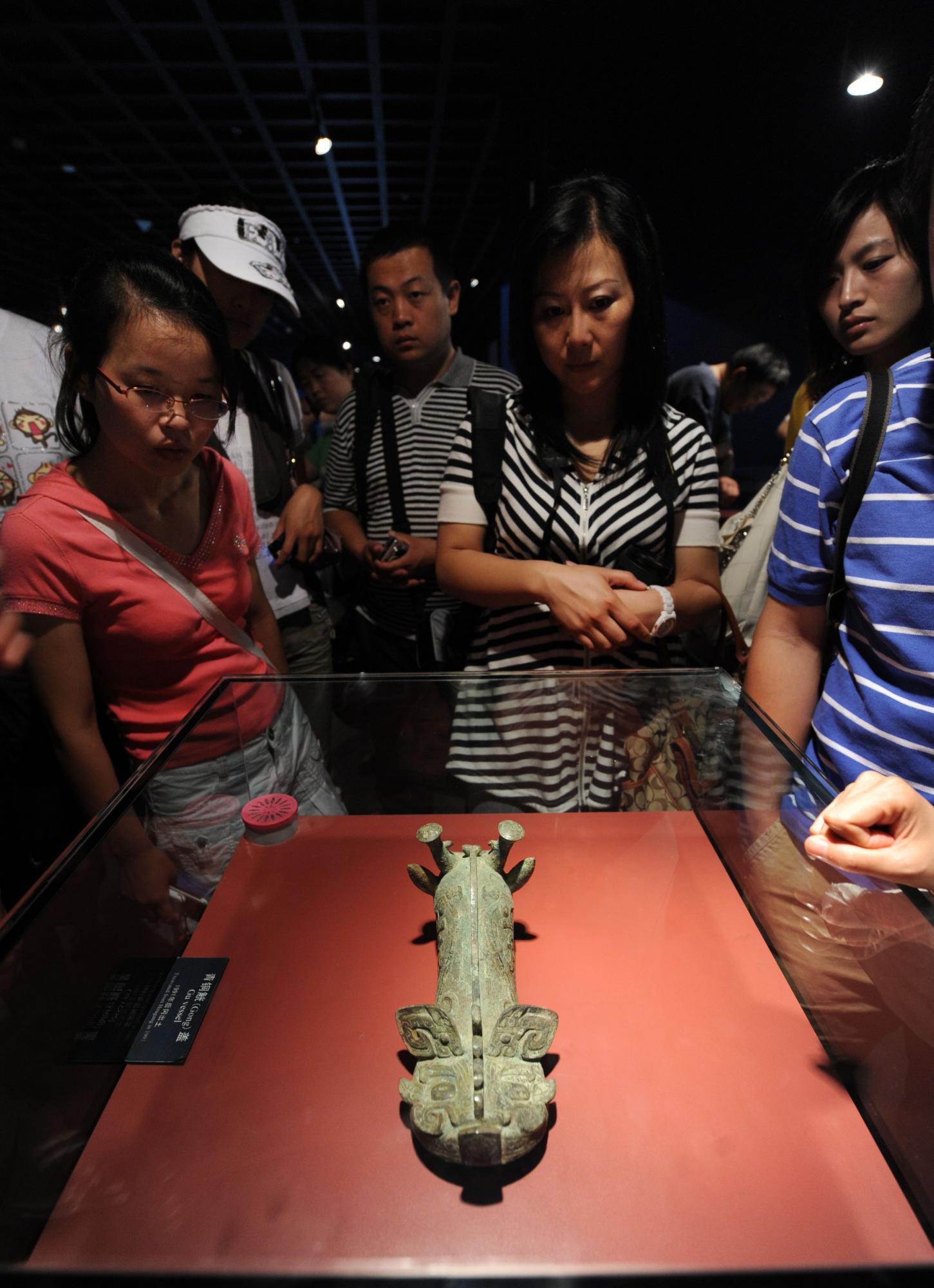 殷墟博物馆里感受穿越三千余年的商都气息